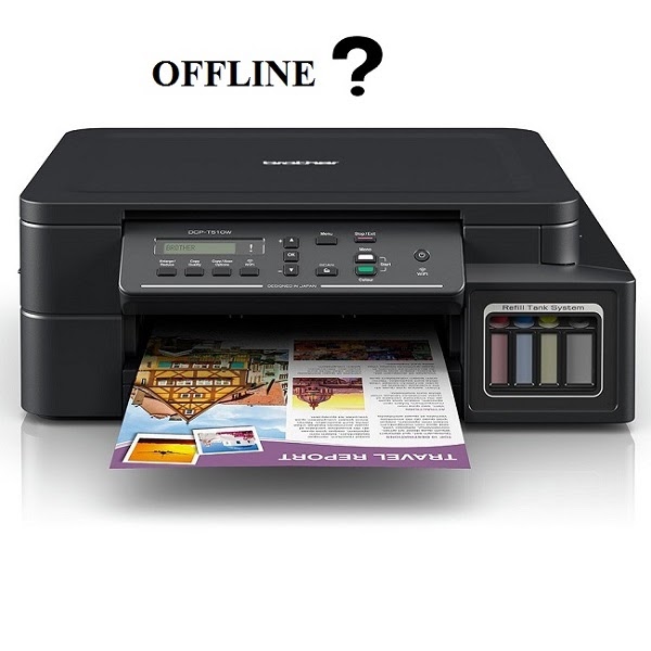 cách khắc phục máy in bị offline