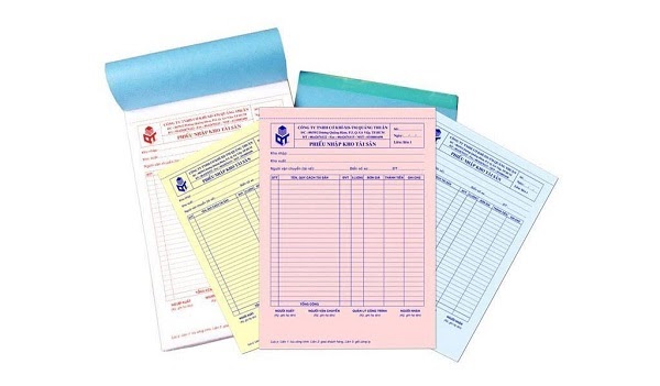 Hóa đơn bán lẻ được sử dụng phổ biến