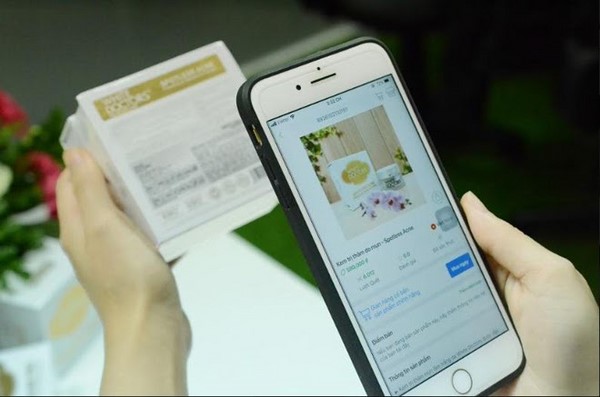 ứng dụng kiểm tra mã vạch sản phẩm