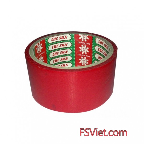 Băng dính simili đỏ không thấm nước