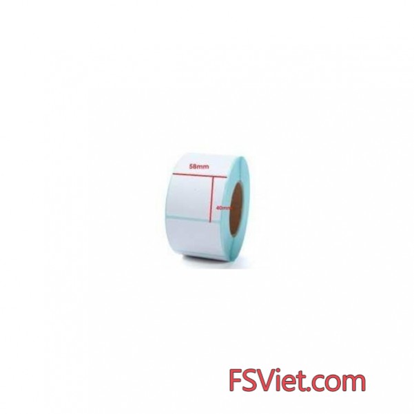 Decal cảm nhiệt 58x40mm 1 tem chất lượng cao giá tốt