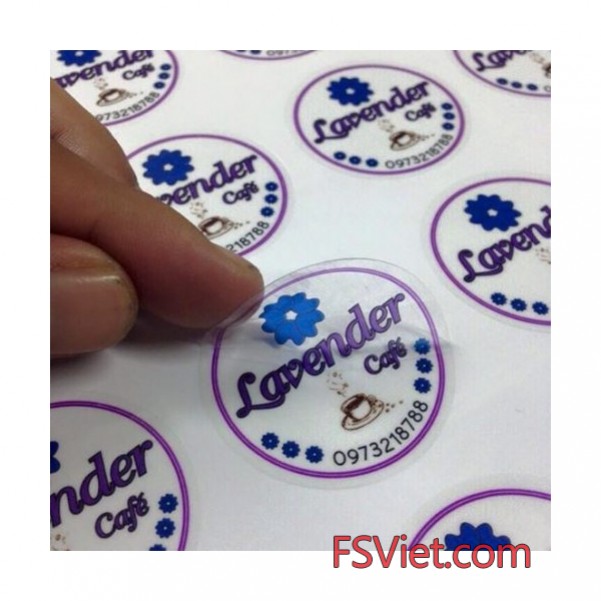 Mua bán decal trong suốt chất lượng cao - Giá decal giấy trong suốt ưu đãi
