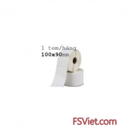 Giấy decal chuyển nhiệt 1 tem 100x90mm
