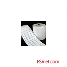 Giấy decal in mã vạch 4 tem 25x15mm