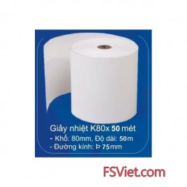 Giấy in nhiệt k80