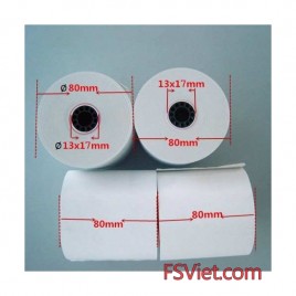 Giấy in nhiệt k80x80mm