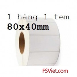 Giấy decal chuyển nhiệt 1 tem 80x40mm