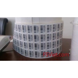In gia công tem nhãn mã vạch sản phẩm đảm bảo chất lượng 