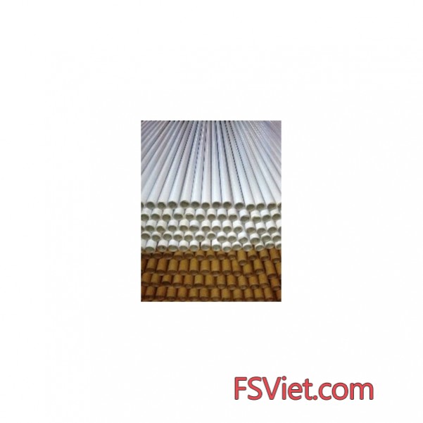 Ống giấy móc áo xuất khẩu trắng - vàng