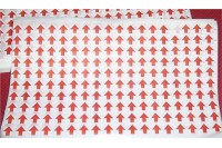 Tất tần tật những thông tin của tem dán lỗi mũi tên ngành may mặc