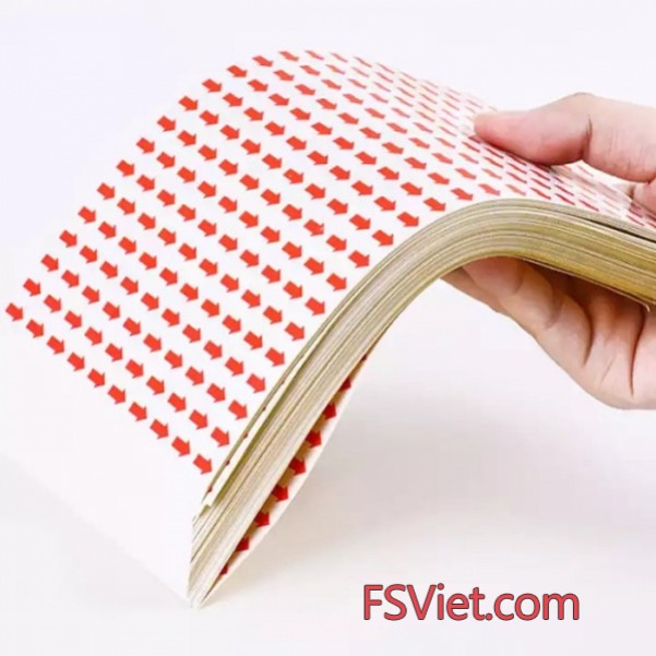 Decal tem mũi tên 8 x11mm