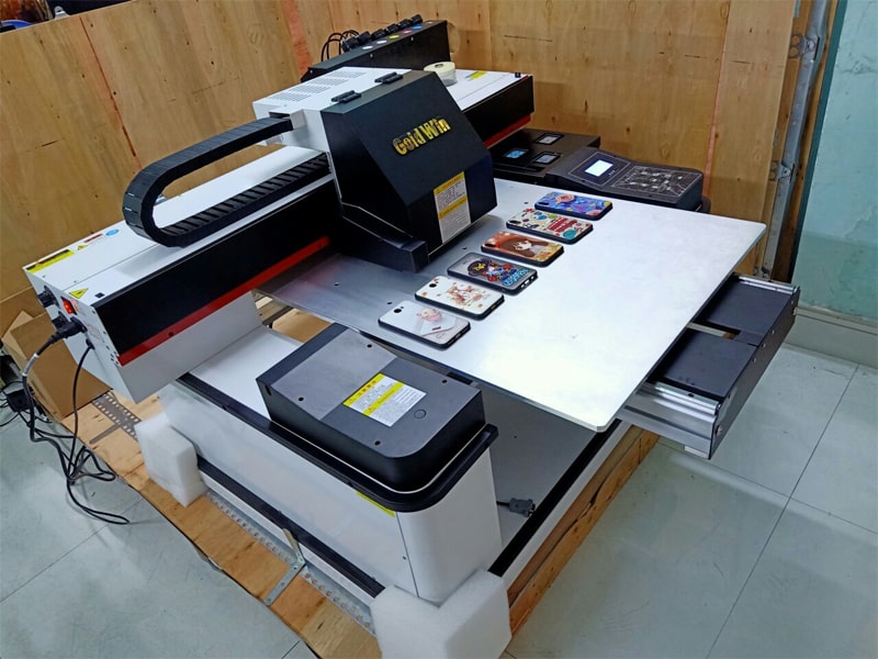 máy in uv khổ nhỏ