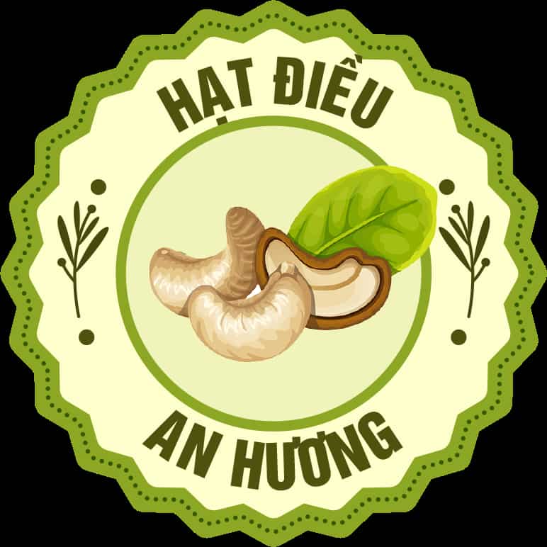 100+ Mẫu thiết kế Logo hạt điều đẹp mắt, sang trọng 