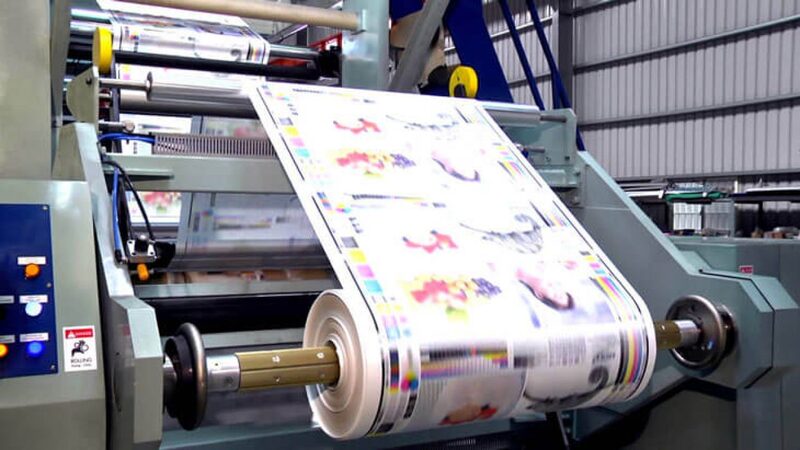 máy in flexo có tốc độ in nhanh