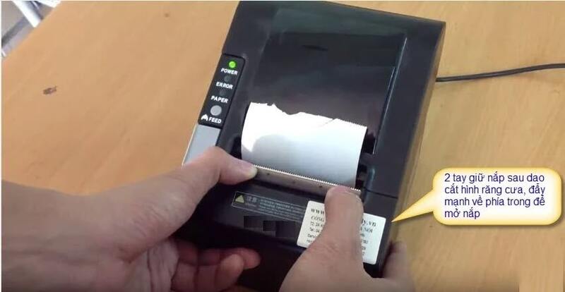 kiểm tra xem giấy có bị kẹt không