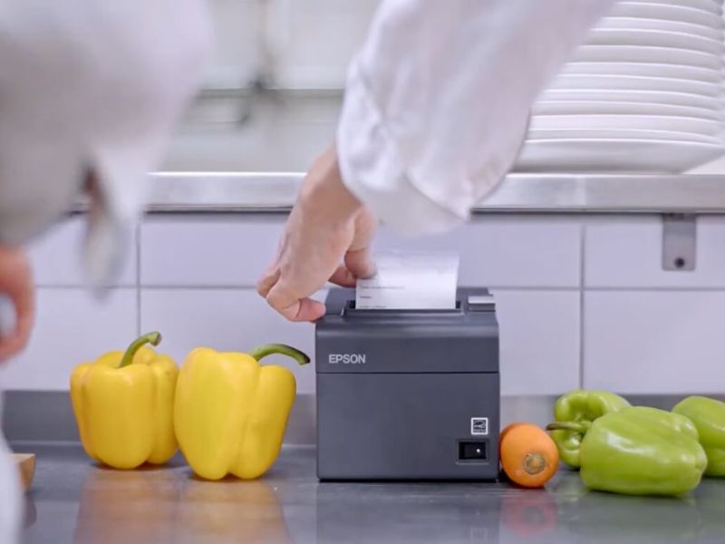 lý do sử dụng máy in order bếp