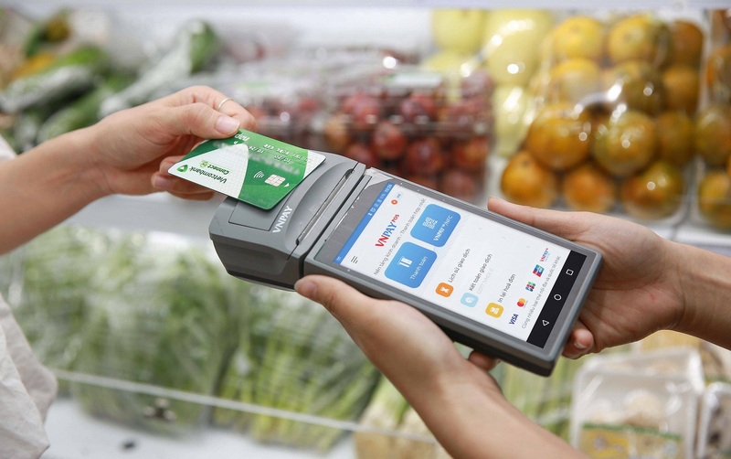máy pos sử dụng được với thẻ ngân hàng