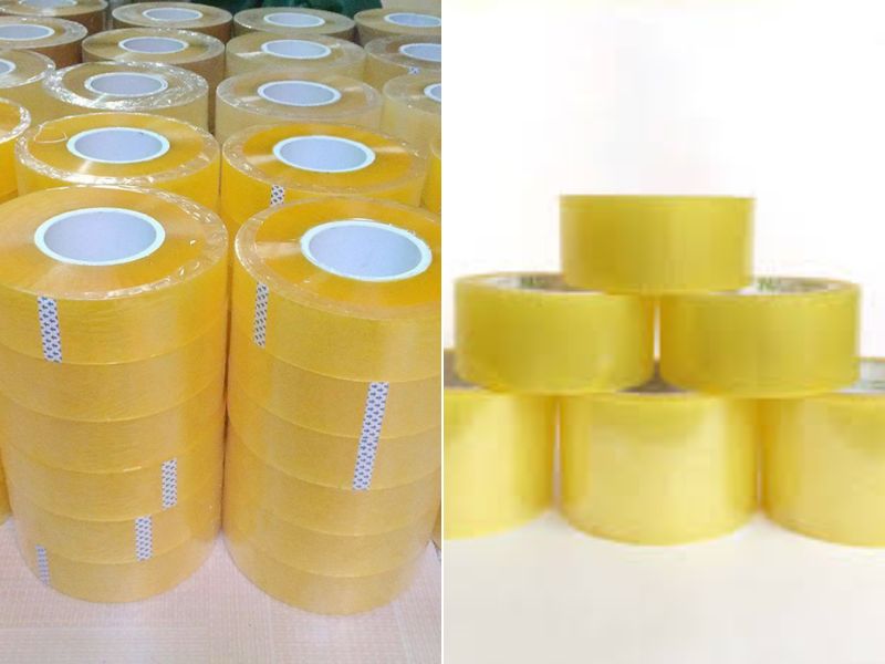 quy trình sản xuất băng keo